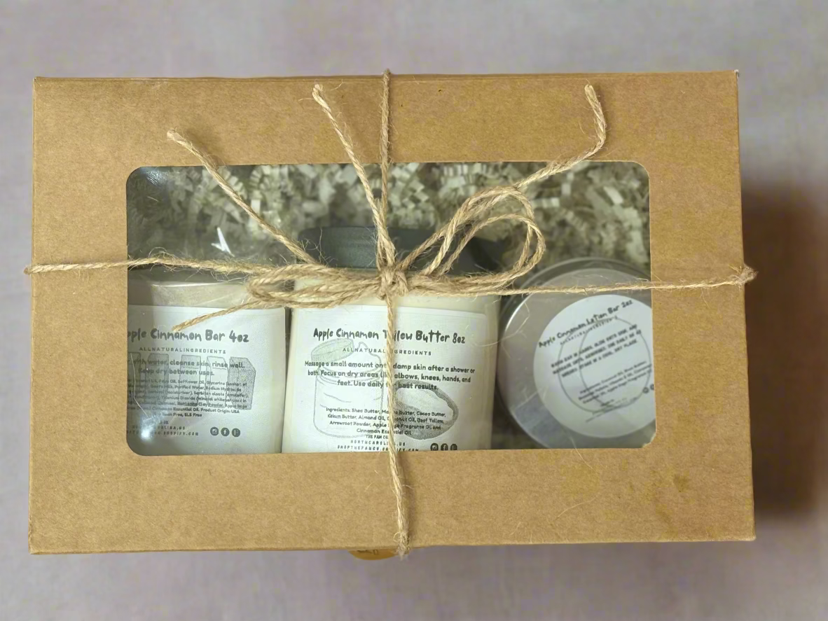 Skincare Bundle | Body Butter, Soap & Lotion Bar Set