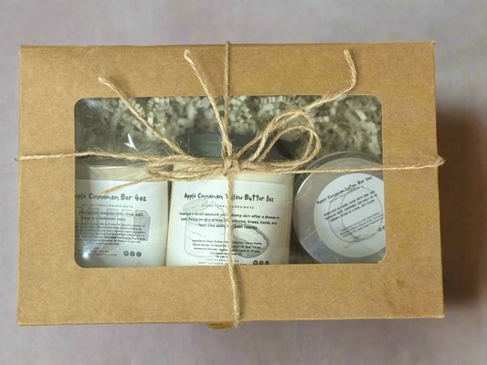 Skincare Bundle | Body Butter, Soap & Lotion Bar Set